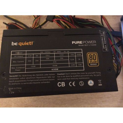 alimentation pure power 80 plus bronze