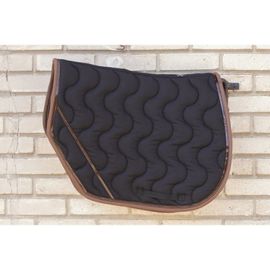 Tapis De Selle Paddock Sport Taille Cheval Noir, Équitation