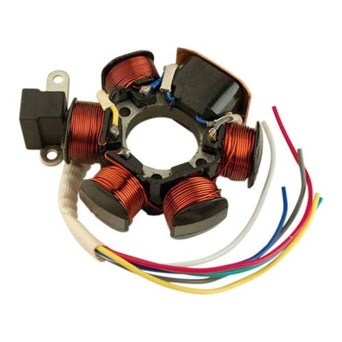 Stator D Allumage Teknix Pour Scooter Piaggio 50 Zip 2t Lc 2006 À 2013 Neuf