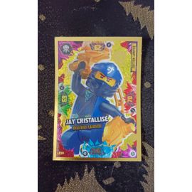 Carte Lego Ninjago Édition Limitée Jay Cristallisé
