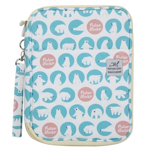 Crayon De Couleur Sac De Rangement Croquis Peinture Étui À Crayons Organisateur Fournitures D'artours Polaire 192 Couleur