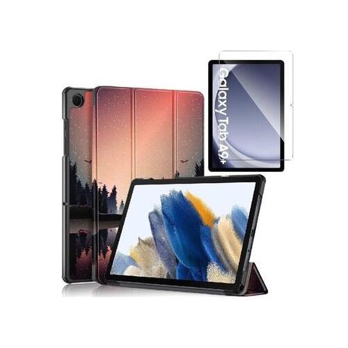 Coque + Verre Pour Samsung Galaxy Tab A9+ Plus Coque Avec Sol Ce1031
