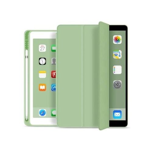 Étui Intelligent Avec Flip Pour Ipad 10.2 7/8/9 Gen Avec Espace Pour Un Crayon Ce1727