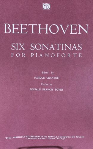 Beethoven. Six Sonatinas For Pianoforte