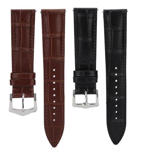 Bracelet De Montre Pratique Unisexe Accessoire De Remplacement De Bracelet De Montre Réglable Exquis (20mm)