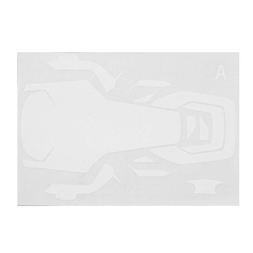 Autocollant 3d En Fibre De Carbone Contrôleur De Corps Batterie Skin Wrap Autocollant Pour Dji Mavic Air Drone (Blanc)-Générique