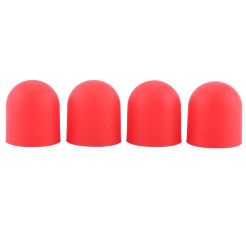 4pcs / Set Silicone Drone Motor Protector Protective Cover Cap Pour Dji Spark (Rouge)-Générique