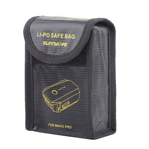 1pc Batterie Lipo Antidéflagrante Sac De Sécurité Pochette Protecteur Résistant Au Feu Pour Dji Mavic Pro-Générique