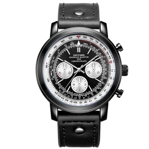 Hannah Martin Mode Hommes Horloge Étanche Montre Casual Montre-Bracelet (2001hh)