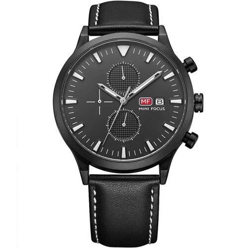 Mini Focus À La Mode Hommes Affaires Étanche Quartz Analogique Montre-Bracelet(01)