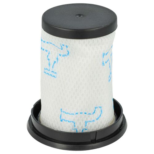 vhbw Filtre séparateur compatible avec Rowenta Air Force Flex RH9571, 7 60 aspirateur - Filtre de rechange, lavable noir / blanc / bleu