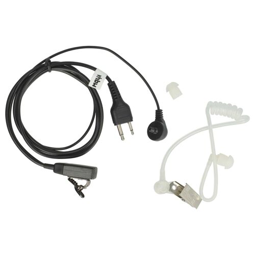 vhbwOreillette compatible avec Retevis RT6 radio talkie-walkie, câble acoustique