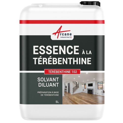 Essence à la térébenthine bois cuir 5 L