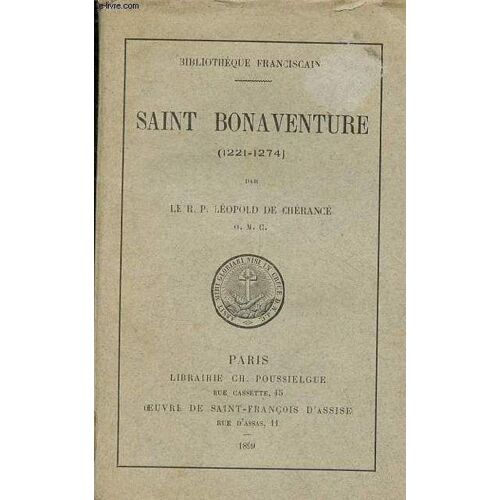 Saint Bonaventure (1221-1274) - Collection Bibliothèque Franciscaine.