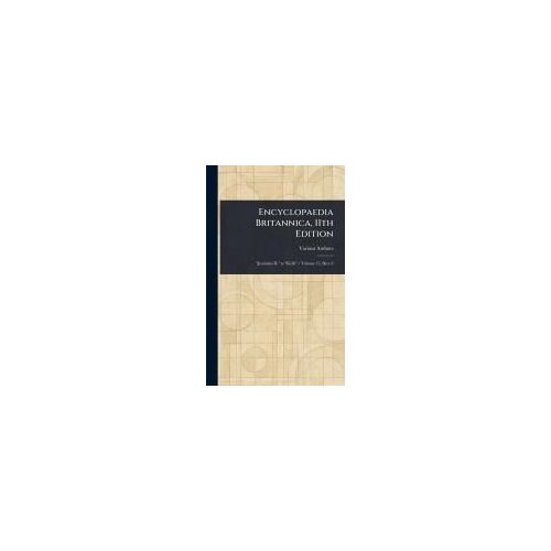 Encyclopaedia Britannica, 11th Edition