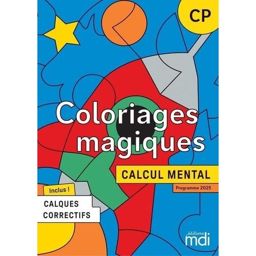 Calcul Mental Cp - Coloriages Magiques - Edition 2025