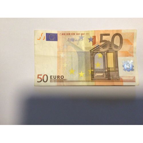 Billet De 50€ De 2002