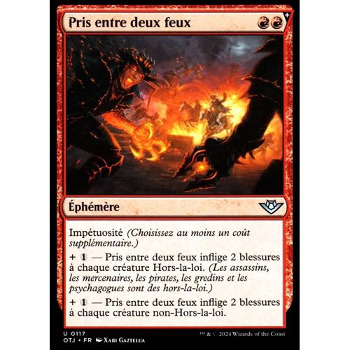 Pris Entre Deux Feux - Magic - Les Hors-La-Loi De Croisetonnerre Vf - U - 117