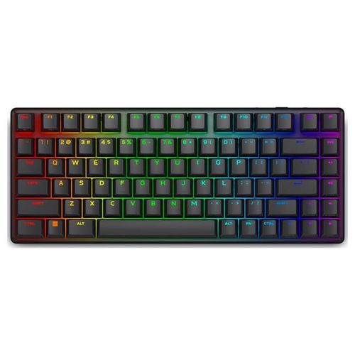 Alienware Pro Wireless Gaming Keyboard - Clavier - 75% - compact TKL - AlienFX RGB par touche / 16,8 millions de couleurs - sans fil - 2.4 GHz, Bluetooth 5.1, USB - QWERTY - US - commutateur :...