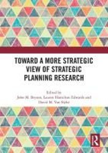 Toward A More Strategic View Of Strategic Planning Research