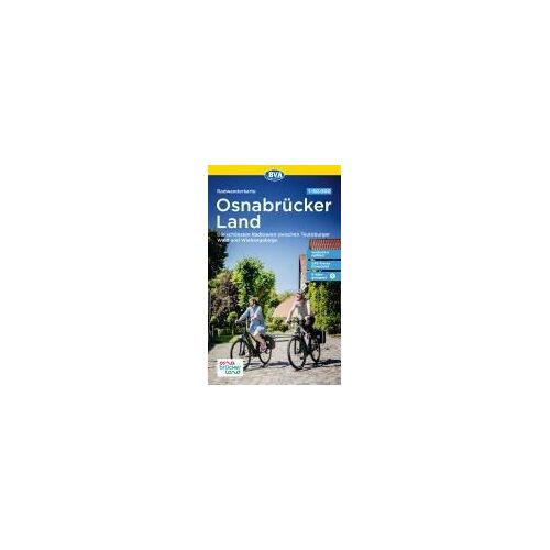 Bva Radwanderkarte Osnabrücker Land 1:60.000
