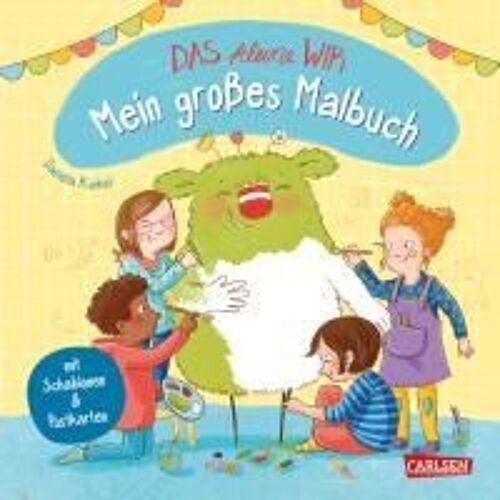 Das Kleine Wir: Mein Großes Malbuch