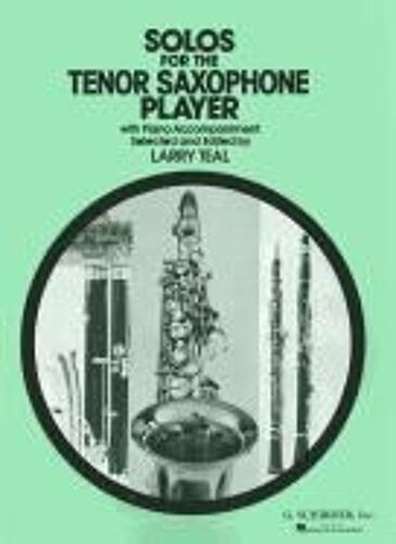 Solos For The Tenor Saxophone Player With Piano Accompaniment