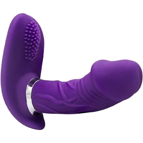 Wearable Vîbrómàsséur Pour Femme Avec Telecommandé A Distance, Ôèuf Vibrànt Godèmichèt Puissant, Usb Rechargeable Fh5