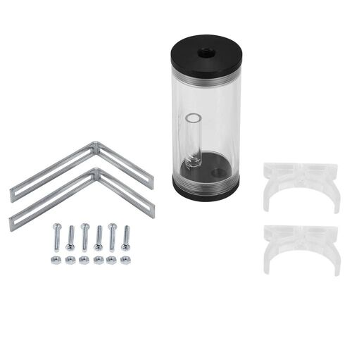 Ordinateur PC Refroidissement par eau liquide Ra/diator Cylindre acrylique Réservoir d'eau Kit de réservoir