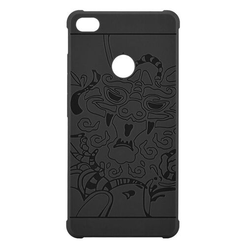 Tpu Téléphone Portable Antichoc Cas Smartphone Téléphone Souple Couverture Pour Nubia Z11 (Noir)