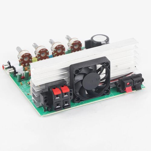 2.1 Carte d'amplification de puissance de subwoofer 240W Carte d'amplification audio 3 canaux haute puissance