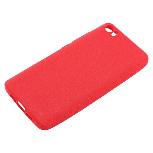 Housse antichoc ultra-mince en silicone flexible TPU Full Matte Soft Phone Case pour Xiaomi 5 Rouge