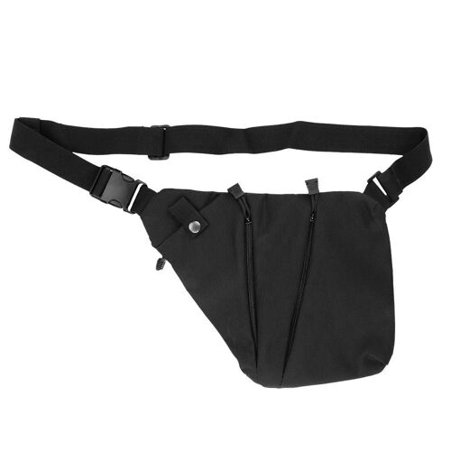 Multifonctionnel Tactique Sports Sac à bandoulière Pistolet anti-effraction Pochette de rangement pour téléphone (gauche)
