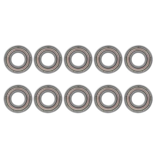 10pcs Roulement À Billes À Rainure Profonde En Acier Inoxydable Mini 6900zz Double Étanchéité Pour Jouet Appareil Ménager