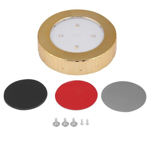 Universel Rond Voiture Led Intérieur Toit Dôme Lecture Lampe Ampoule Pour Véhicule Bureau Maison Or