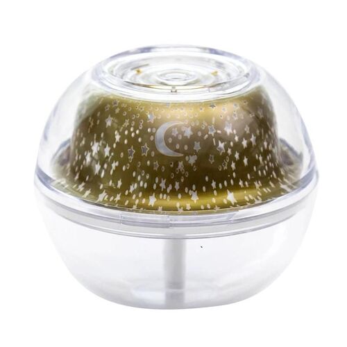 Humidificateur de projection Maison Planétarium Veilleuses Pour Chambre de Bébé LED Projecteur D'étoile Or
