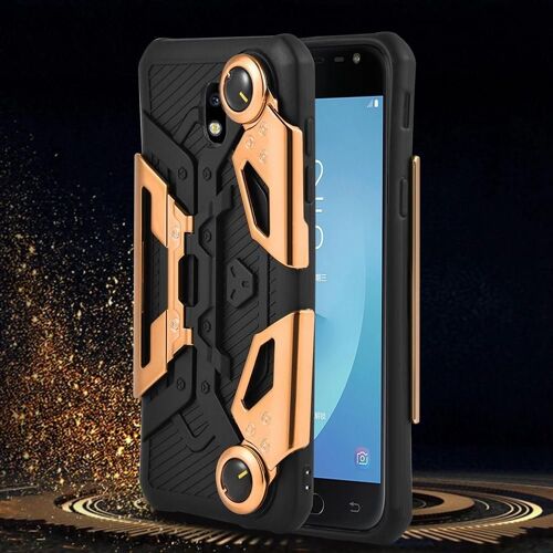 Crabe Mécanique Type Jeu Poignée Support Téléphone Étui De Protection Pour Samsung J530 / J5 Pro Gold