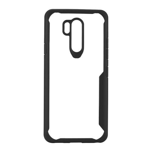 Housse de téléphone en silicone souple transparent antichoc pour LG G7 Super Light Black