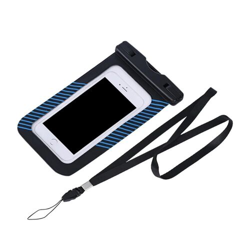 Pochette Étanche En Tpu Housse De Valise Sous-Marine Avec Brassard Pour Téléphone Portable De Moins De 6,0 Pouces