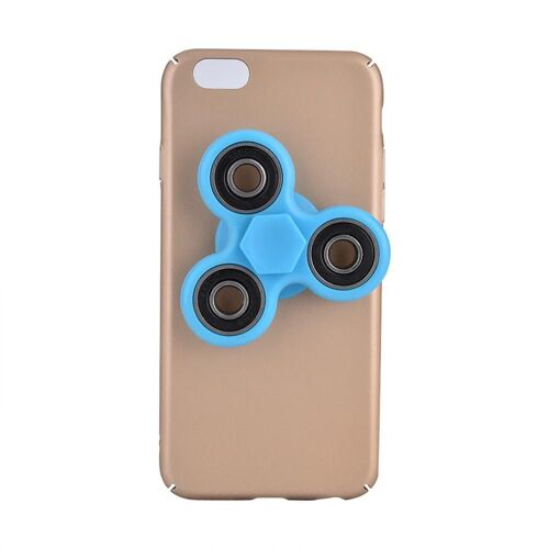 Amovible Main Doigt Doigt Spinner Jouet Étui Rigide De Téléphone Pour Iphone 6/6s Or