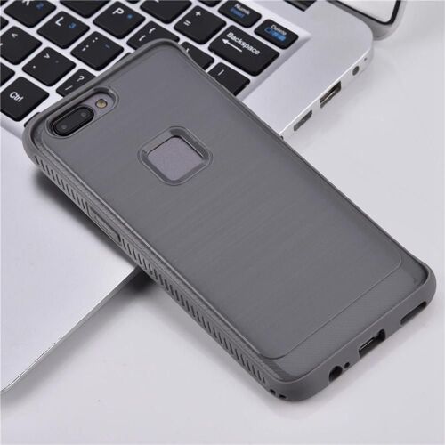 Silicone antichoc anti-empreintes digitales coque de téléphone couverture arrière protectrice pour Oneplus 5 (gris)