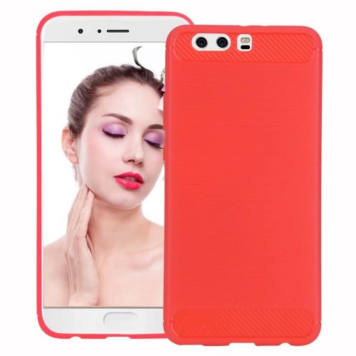Coque De Protection Complète En Tpu Souple Anti-Chute Pour Huawei P10 Plus Rouge