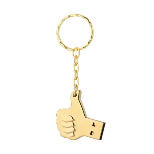 Golden Originality Clé USB étanche 16G 32G Pouce vers le haut Clé USB Clé USB (32G)