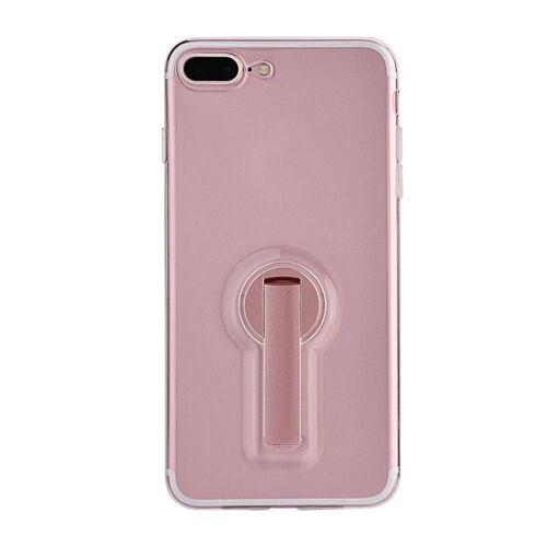B.O.W Coque De Protection Transparente En Tpu Pour Iphone7 Plus Béquille En Or Rose