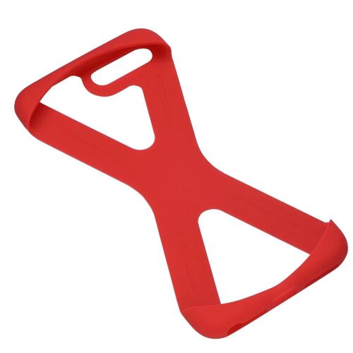 X Shape Soft Silicone Housse De Téléphone Shockproof Hollow Out Pour Iphone 8 / 7 / 6 Plus Rouge