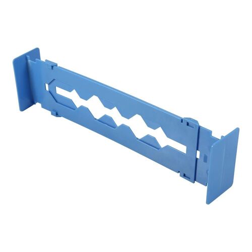 Réglable Clinboard Maison Cuisine Tiroir Séparateur Cloison Organisateur de Rangement (Bleu)