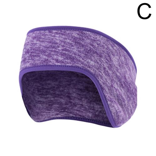 Bandeau D'oreille En Polaire Bandeau D'étirement Chaud Pour Hommes Femmes Enfants Pour Le Cyclisme Ski Entraînement Yoga Course À Pied Équitation C