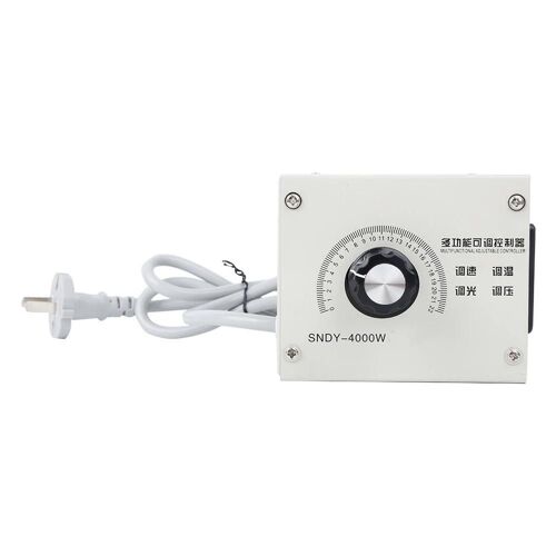 Prise CN 4000W AC 220V Contrôle du contrôleur de tension variable pour outil de moteur de vitesse de ventilateur