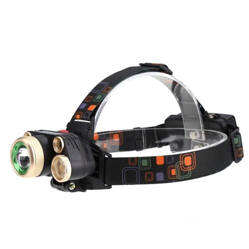 Lampe Frontale Lampe Frontale Led Kit Usb Rechargeable Pour Escalade Camping En Plein Air Us 110v Doré