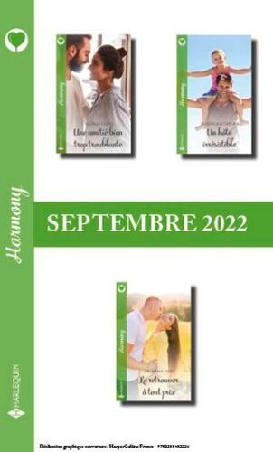 Pack Mensuel Harmony - 3 Romans (Septembre 2022)
